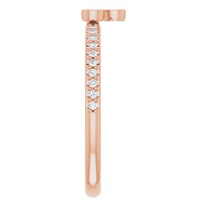 Asymmetric Stackable Ring