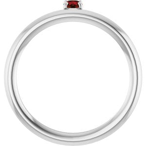 Asymmetric Stackable Ring