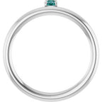 Asymmetric Stackable Ring