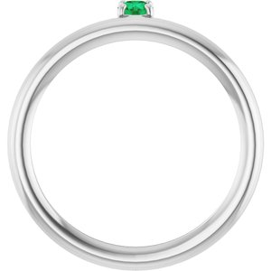 Asymmetric Stackable Ring