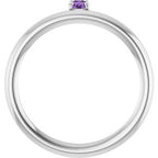 Asymmetric Stackable Ring