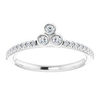 Asymmetric Stackable Ring