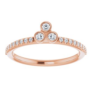Asymmetric Stackable Ring