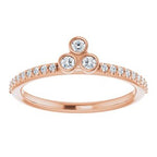 Asymmetric Stackable Ring