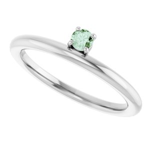 Asymmetric Stackable Ring