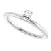 Asymmetric Stackable Ring