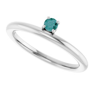 Asymmetric Stackable Ring
