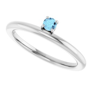 Asymmetric Stackable Ring