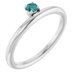 Asymmetric Stackable Ring