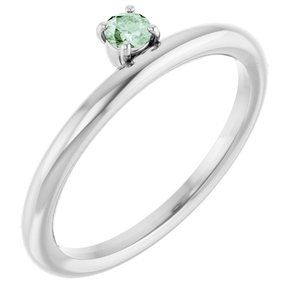 Asymmetric Stackable Ring