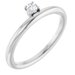 Asymmetric Stackable Ring