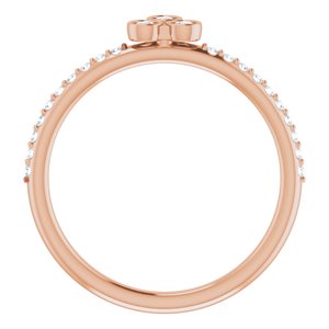 Asymmetric Stackable Ring