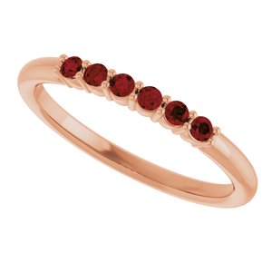 Accented Stackable Ring