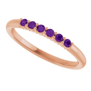 Accented Stackable Ring