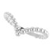 Beaded V Ring