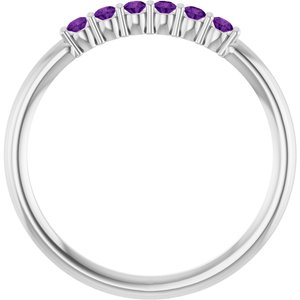 Accented Stackable Ring