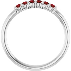 Accented Stackable Ring