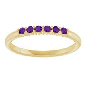 Accented Stackable Ring