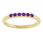 Accented Stackable Ring