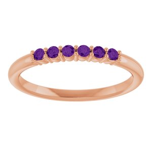 Accented Stackable Ring