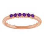 Accented Stackable Ring