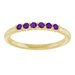 Accented Stackable Ring