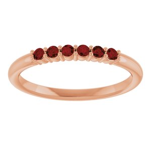 Accented Stackable Ring