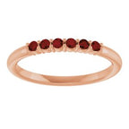 Accented Stackable Ring