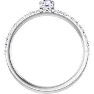 Asymmetric Stackable Ring