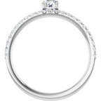 Asymmetric Stackable Ring