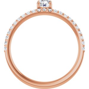 Asymmetric Stackable Ring