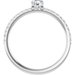 Asymmetric Stackable Ring