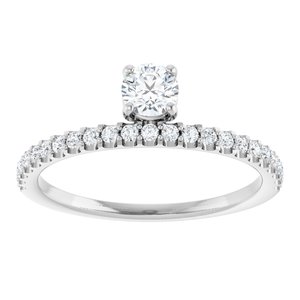 Asymmetric Stackable Ring