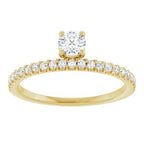 Asymmetric Stackable Ring