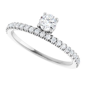 Asymmetric Stackable Ring