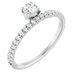 Asymmetric Stackable Ring