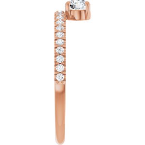 Asymmetric Stackable Ring