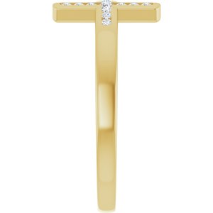 Sideways Cross Ring
