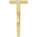 Sideways Cross Ring