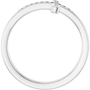 Sideways Cross Ring
