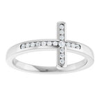 Sideways Cross Ring