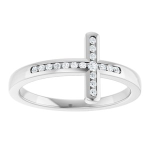Sideways Cross Ring
