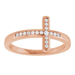 Sideways Cross Ring