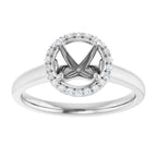 Halo-Style Engagement Ring