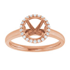 Halo-Style Engagement Ring