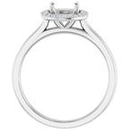 Halo-Style Engagement Ring