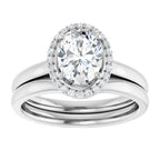 Halo-Style Engagement Ring