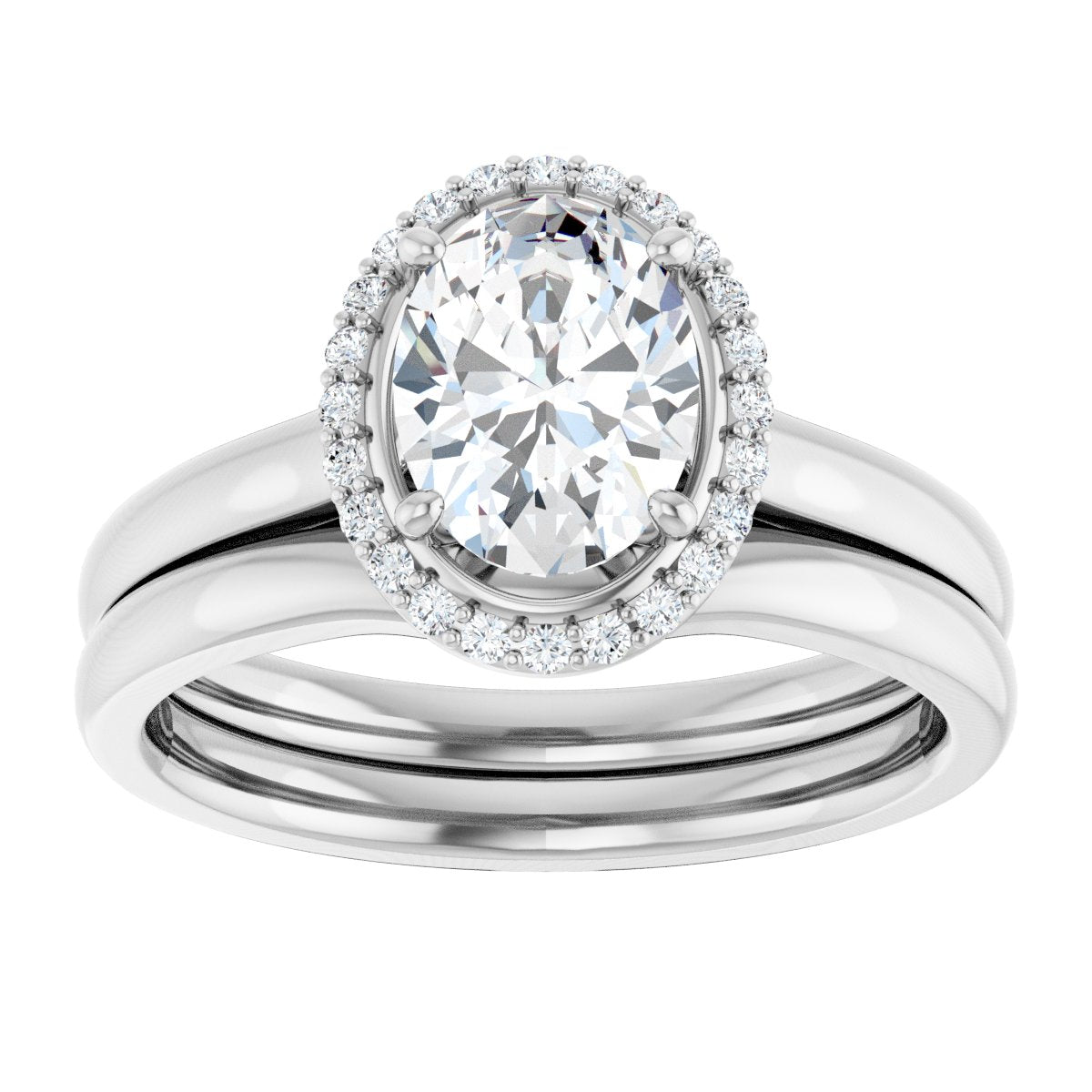 Halo-Style Engagement Ring