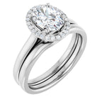 Halo-Style Engagement Ring