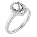 Halo-Style Engagement Ring